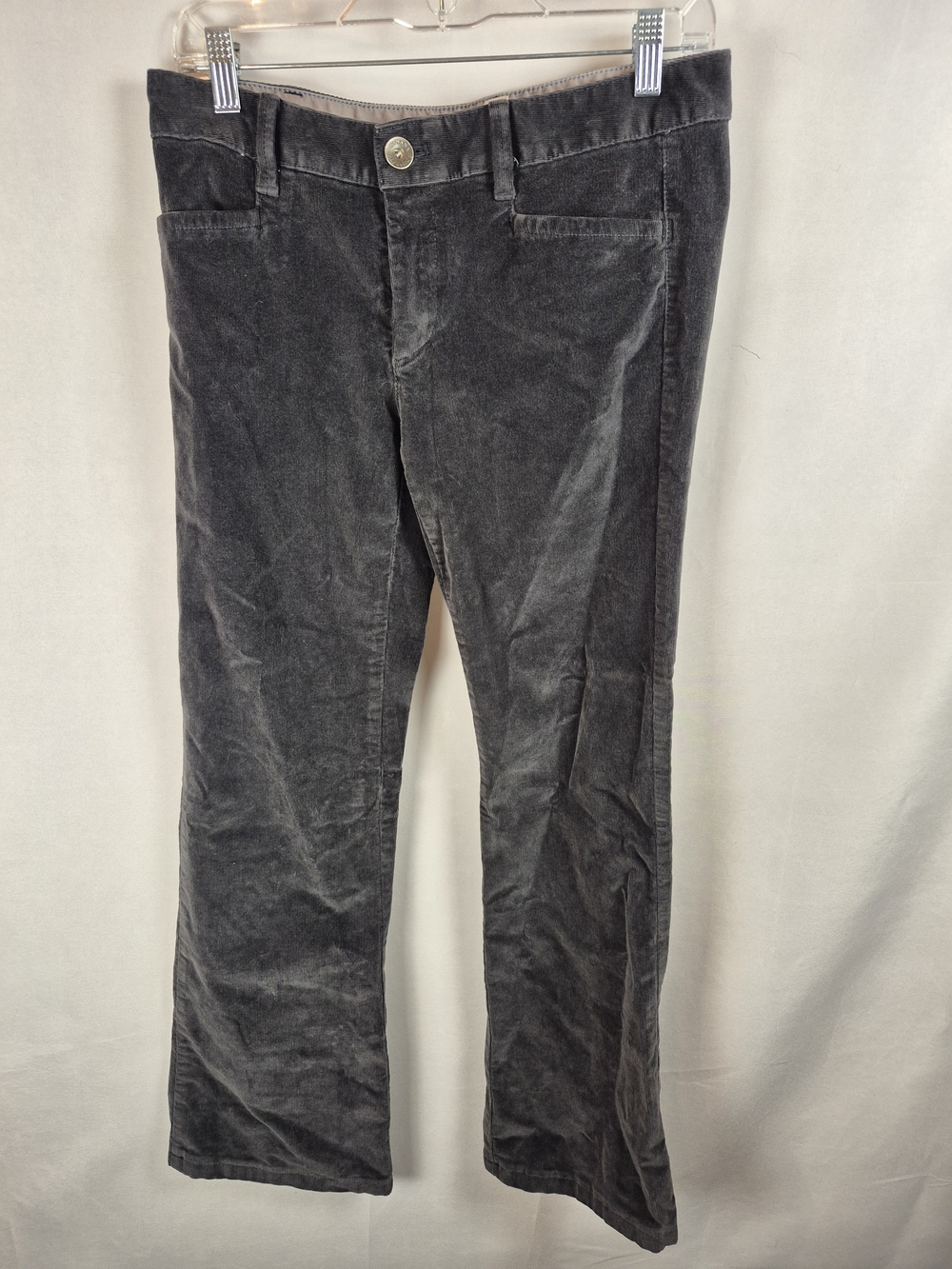 Banana Republic Charcoal Bootcut Corduroy Pants Size 27